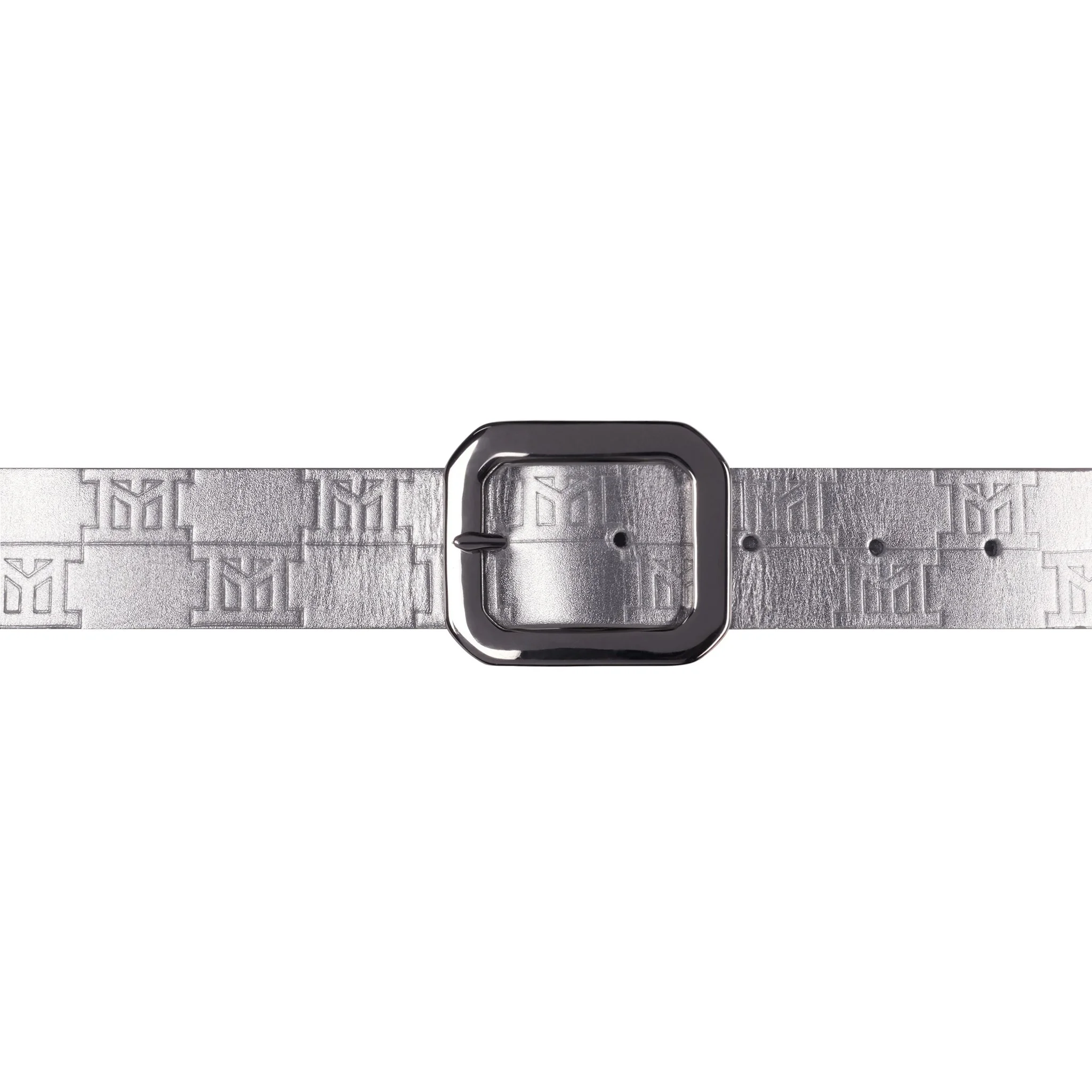 Full Grain Classic Belt with Brushed Gold Buckle — Lidia May